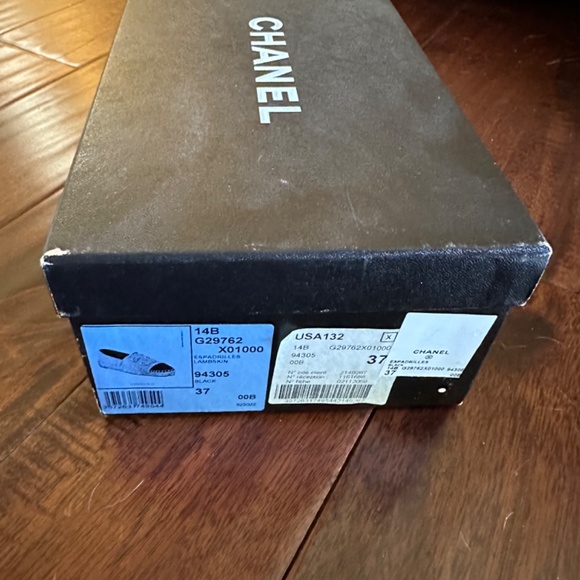 Chanel Espadrilles Black Size 37 - Picture 6 of 10
